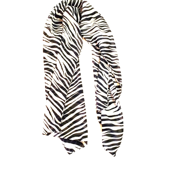 Unknown Accessories - 🎁FREE with $12 purchase! Zebra Print Scarf, 28" x 18"